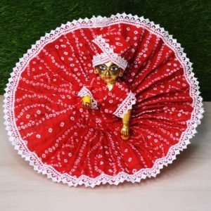 Badhni Print Cotton Dress Closeup