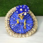 Blue Royal Heavy Krishna Attire