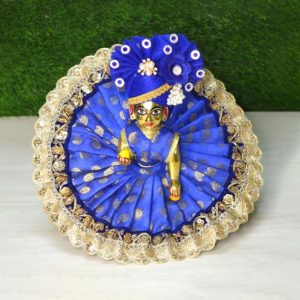 Blue Royal Heavy Krishna Attire