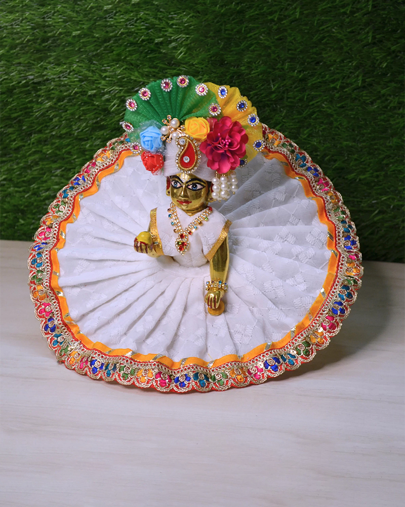 Colorful Holi Dress For Kanhaji