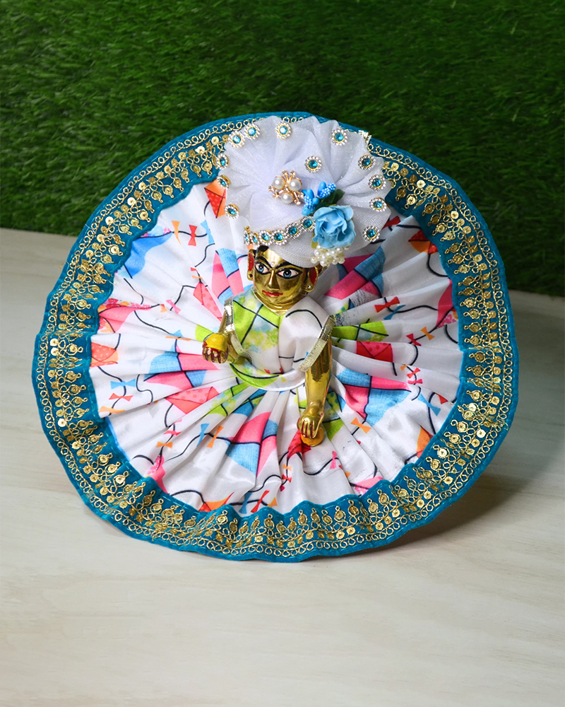 Colorful Kite Print God Dress