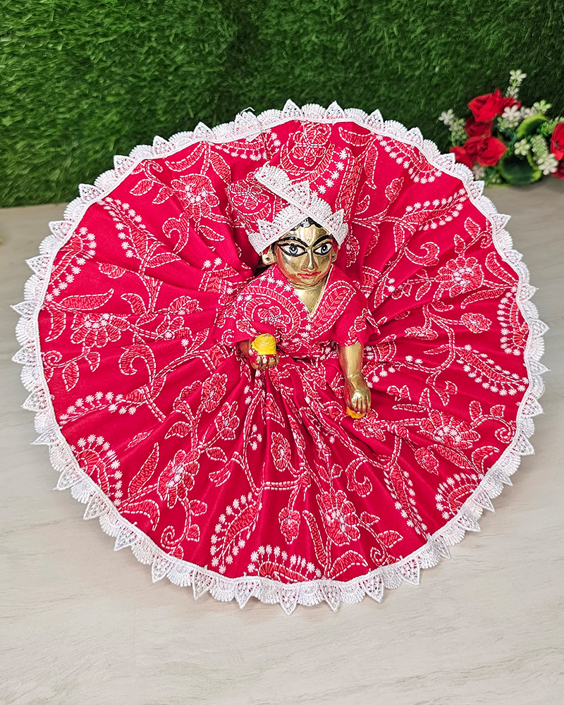 Floral Printed Cotton Gopal Dress Front