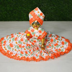 Flower Print Dress Closeup