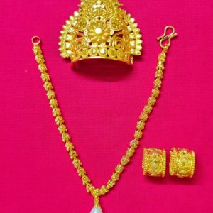 Gold Plated Jewellery Set Laddu Gopal