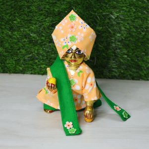 Laddu Gopal Yellow Kurta
