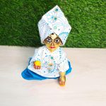 Sky Blue Bandhani Pant Shirt Laddu Gopal