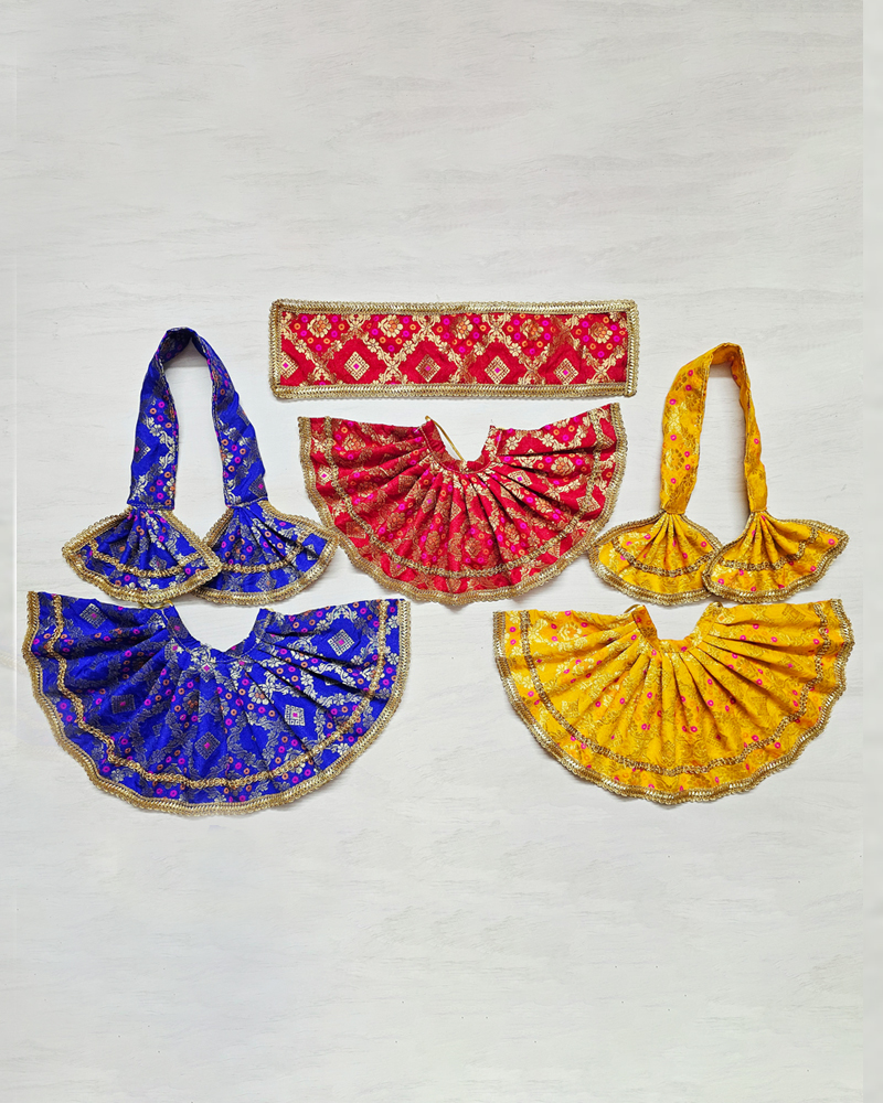 Jagannath Family Brocade Poshak