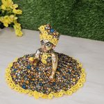 Laddu Gopal Black Cotton Poshak