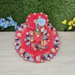 Red Festival Dress With Pagdi