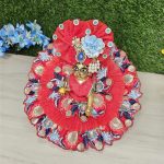 Royal Red Poshak Kanha Ji