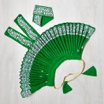Artistic Green Cotton Poshak