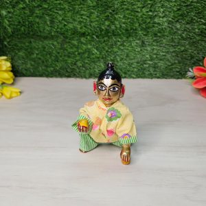 Cartoon Print Shirt Pant Set Kanha Ji