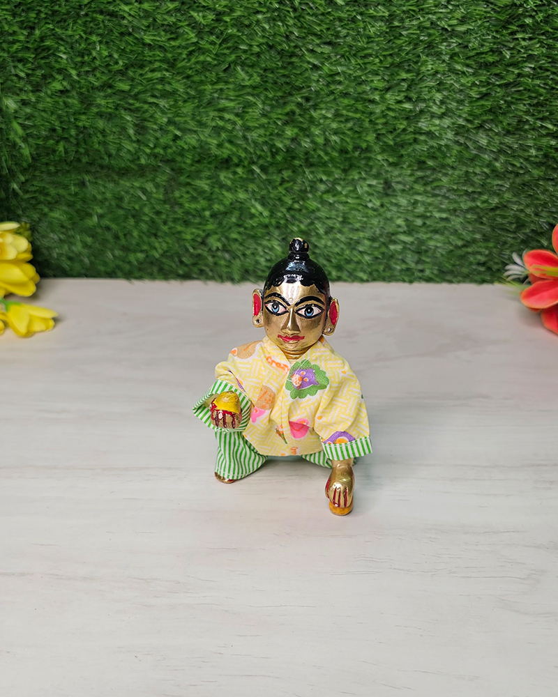 Cartoon Print Shirt Pant Set Kanha Ji