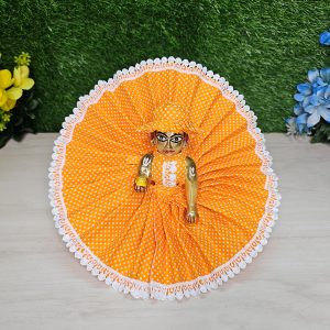 Cute Polka Dot Dress For Bal Gopal