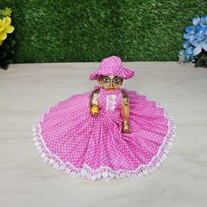 Designer Polka Dot Dress Thakur
