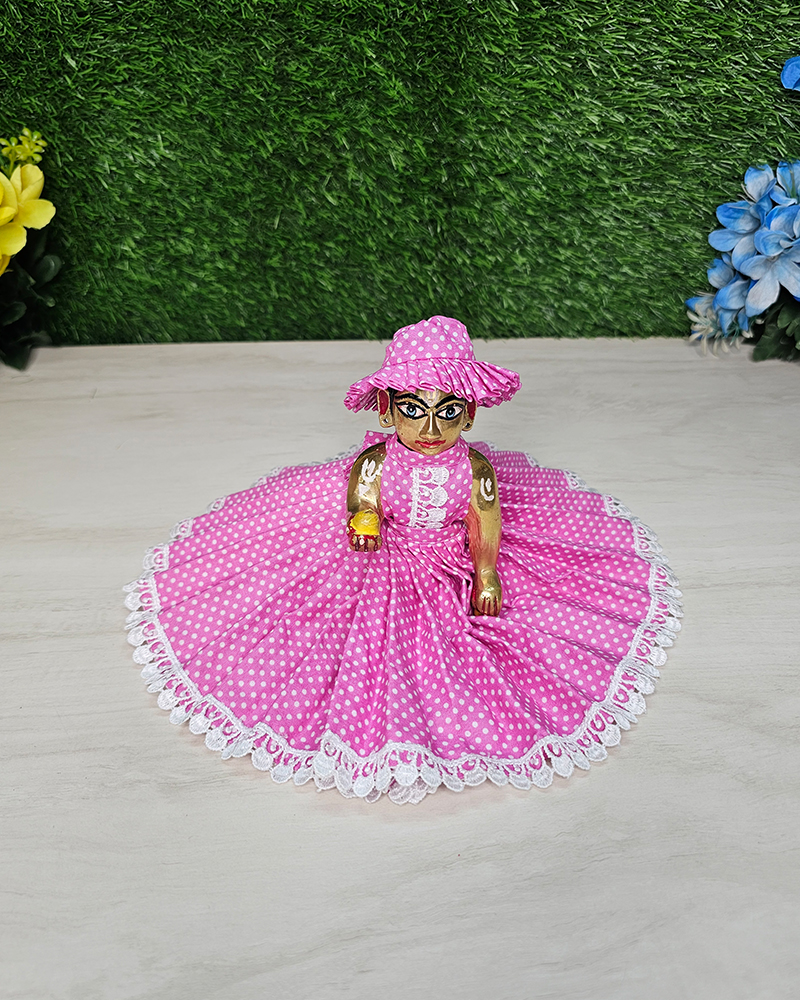 Designer Polka Dot Dress Thakur