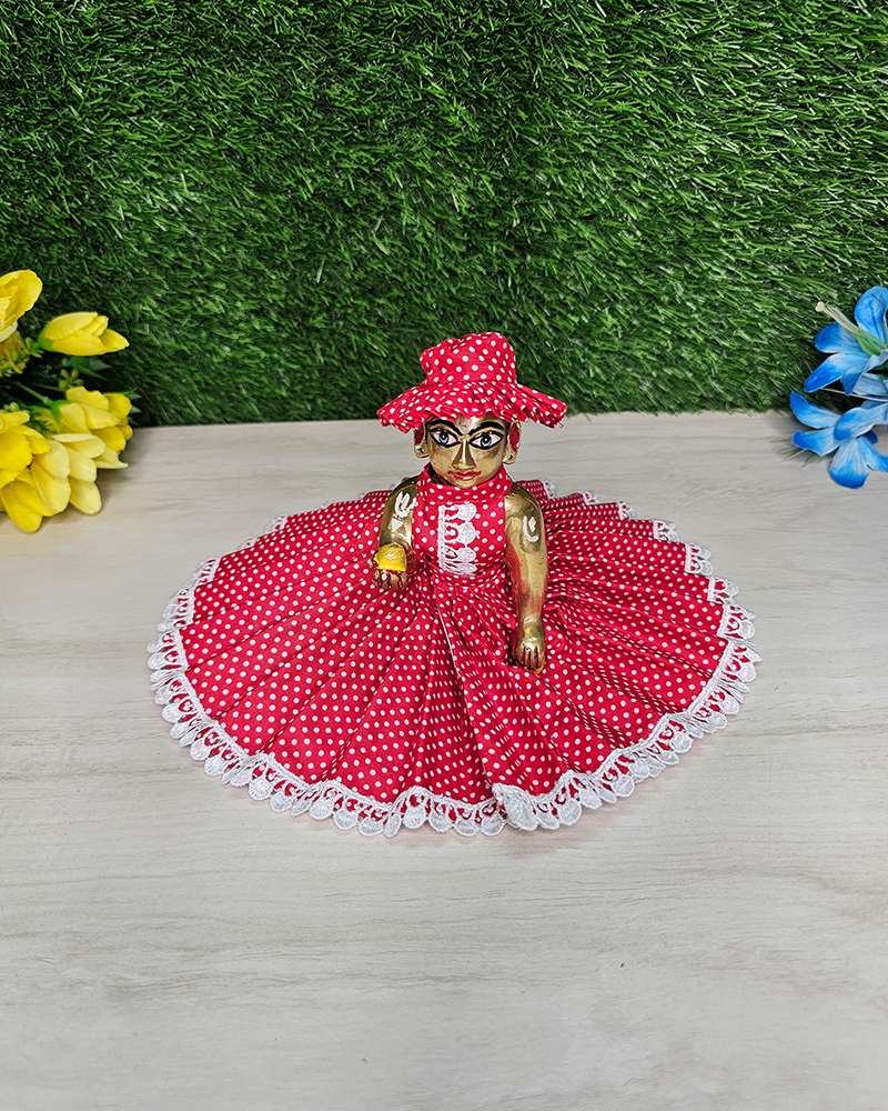 Designer Polka Dot Poshak