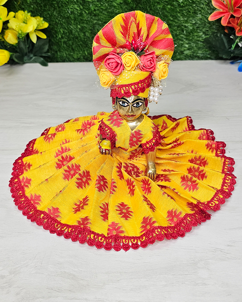 Handcrafted Jamdani Dress Laddu Gopal