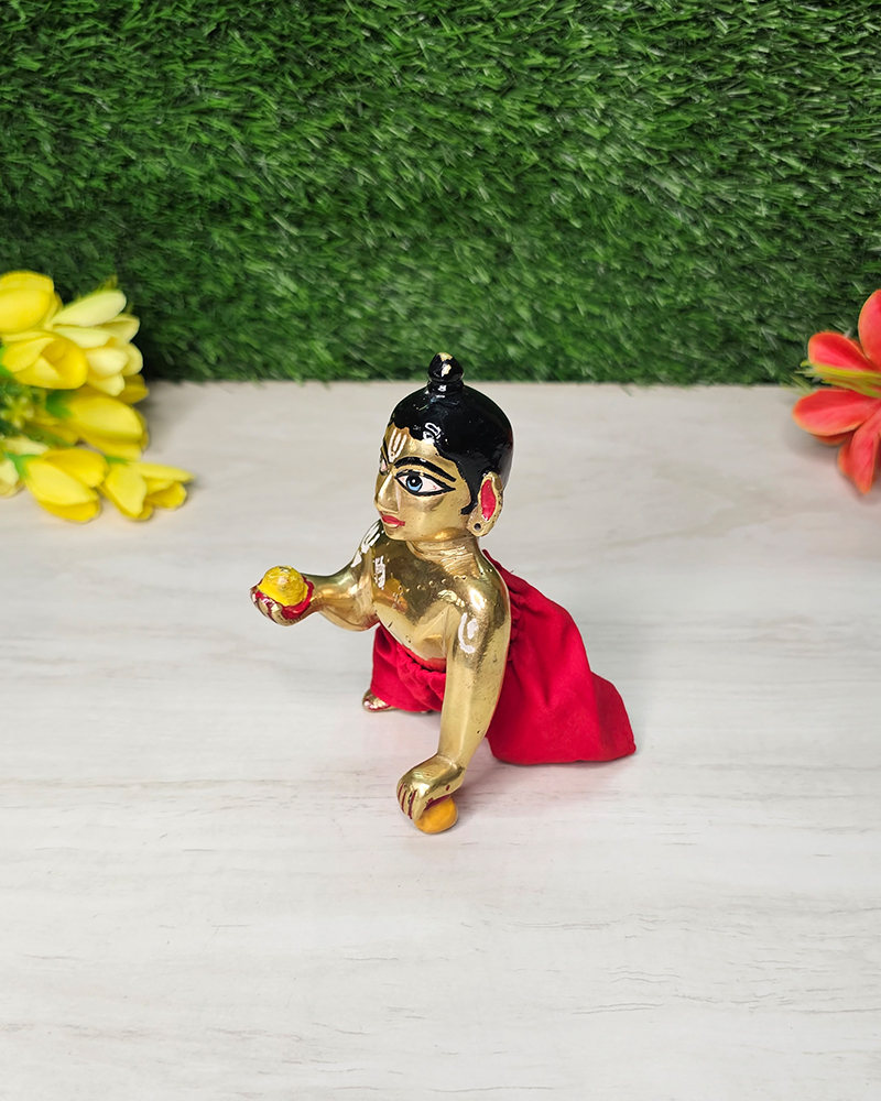 Laddu Gopal Red Yellow Green Pants