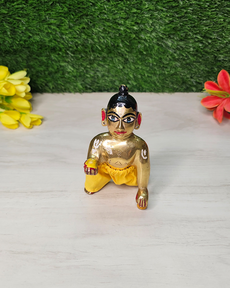 Pack Of  Cotton Pants Laddu Gopal