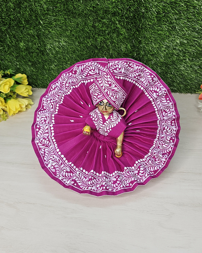 Purple Festival Dress Bal Gopal
