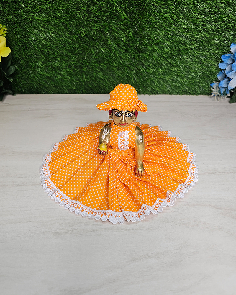 Soft Cotton Poshak Laddu Gopal