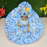 Handcrafted Sky Blue Designer Dress