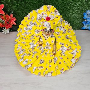 Premium Cartoon Print Dress For Bal Gopal