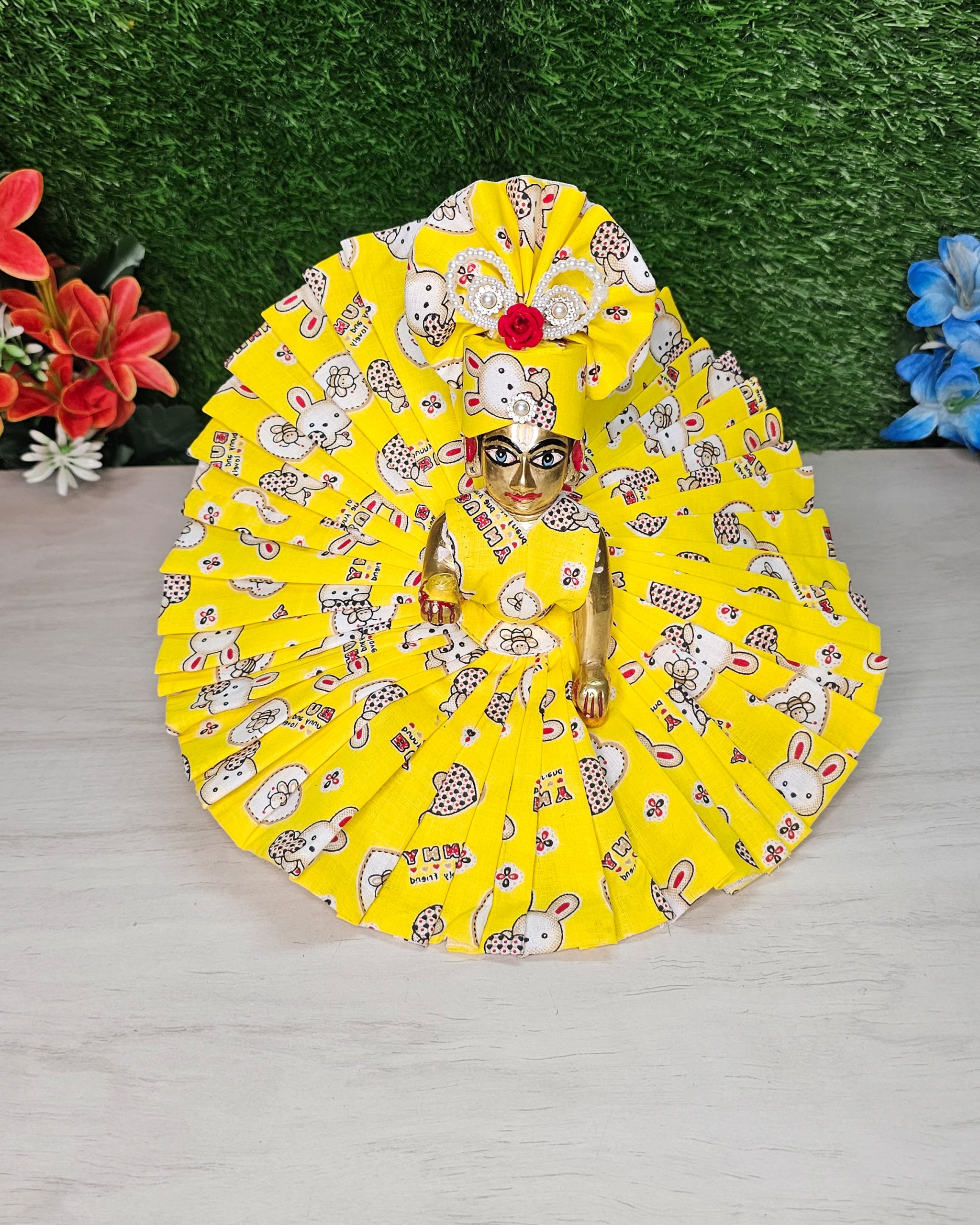 Premium Cartoon Print Dress For Bal Gopal