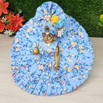 Royal Floral Print Dress For Bal Gopal
