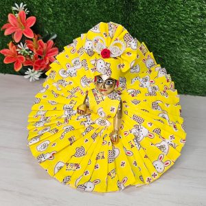 Traditional Yellow Cotton Poshak