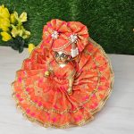 Orange Heavy Laddu Gopal Dress