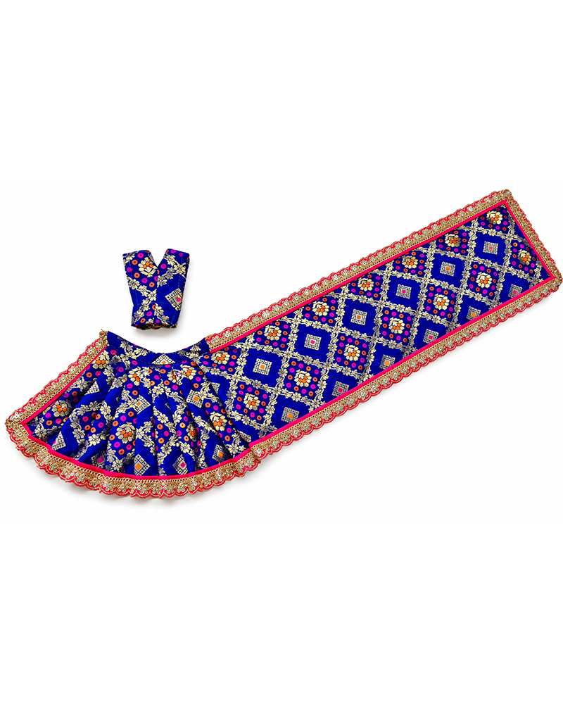 Royal Blue Mata Rani Dress