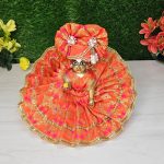 Royal Orange Kanha Ji Dress