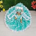 Sea Green Cotton Kanha Ji Dress