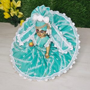 Sea Green Jamdani Kanha Dress