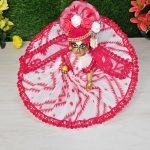 White Color Jamdani Laddu Gopal Dress